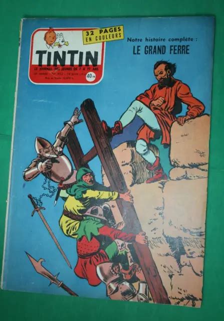 Le Journal De Tintin N Du Juin Couverture Tbe Eur