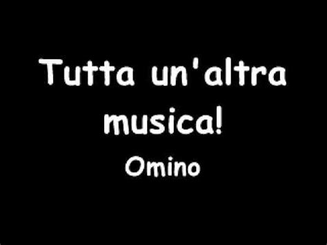 Tutta Un Altra Musica YouTube