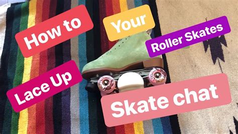 Roller Skating How To Lace Up Your Skates Youtube