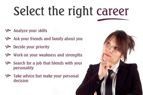 7 Powerful Tips To Select The Right Career Careertips