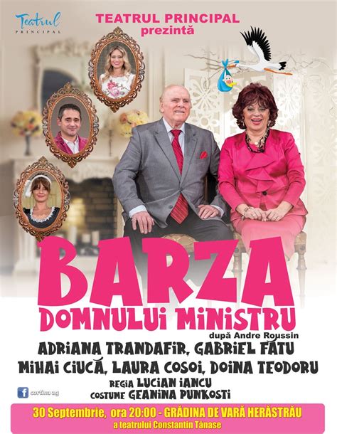 Bilete La Barza Domnului Ministru