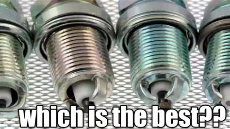 Copper Vs Platinum Vs Iradium Spark Plugs Types Of Spark Plugs Youtube