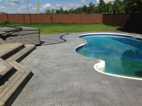 Diy Stained Concrete Pool Decks Transformations Tips