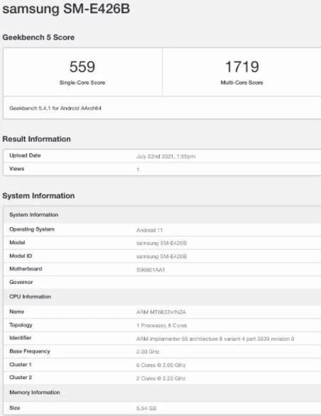 Samsung Galaxy F G Muncul Di Geekbench Ini Bocoran Spesifikasinya