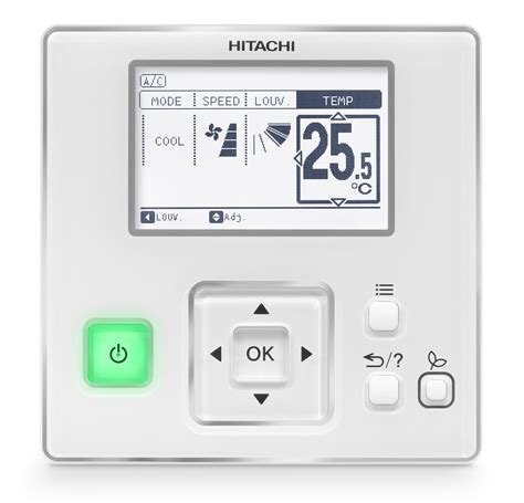 Hitachi Air Conditioning Europe Sas Remote Controller Pc Arfpe Bim