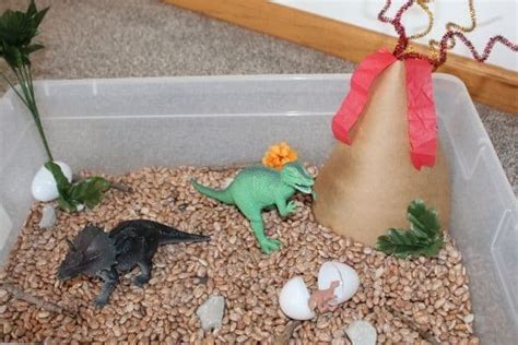 Incredible Dinosaur Sensory Bin For Preschool Simply Full Of Delight