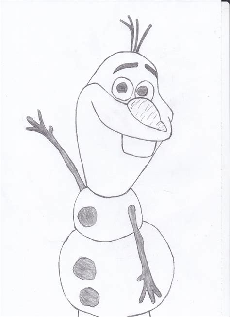 Olaf drawing by me by naruXhinata on DeviantArt