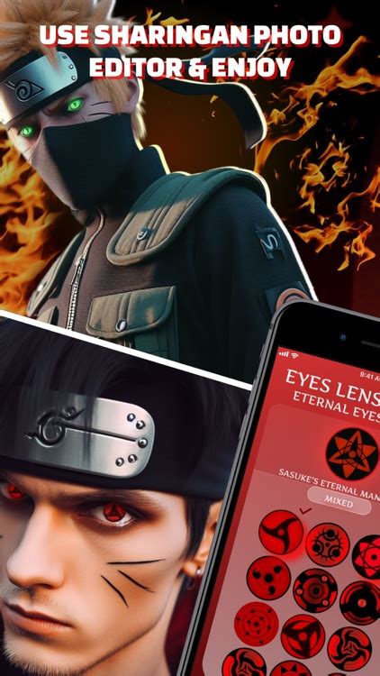 Sharingan Eye Contacts PRO. by Olena Oliinyk