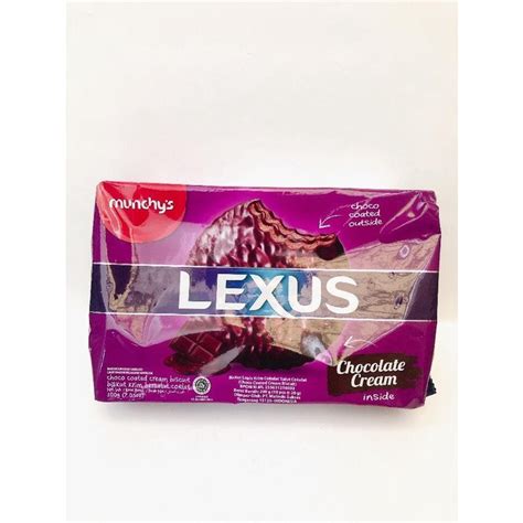 Jual Munchys Lexus Sandwich Cracker Chocolate Cream Choco Coated