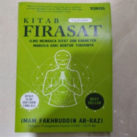 Jual Buku Kitab Firasat Ilmu Membaca Sifat Dan Karakter Manusia Dari