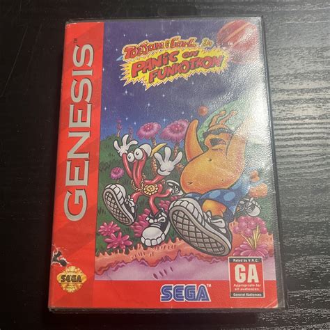 Toejam Earl In Panic On Funkotron Sega Genesis Cib Ex Tested