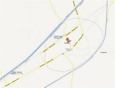 Naudero Larkana Map – Paki Mag