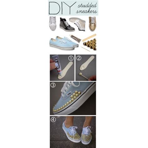 DIY: Studded Sneakers | Studded sneakers, Diy sneakers, Diy shoes