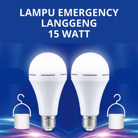 Jual Lampu Emergency 15w Langgeng Lampu Darurat Lampu Magic Nyala