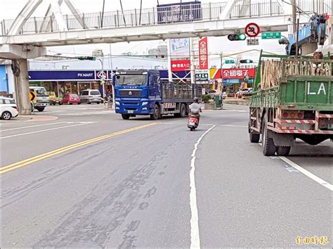 水里台十六線路面下陷 標線呈波浪狀 生活 自由時報電子報