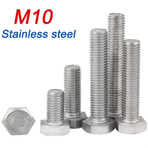 M Mm A Stainless Steel Hex Head Set Screws Fully Threaded