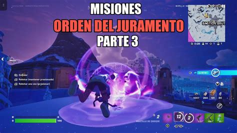 Misiones De La Orden Del Juramento Parte 3 Temporada 1 Capitulo 4 Fortnite Youtube