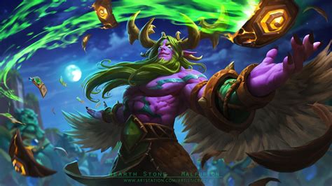 Malfurion Stormrage Crazy JN On ArtStation At Https Artstation