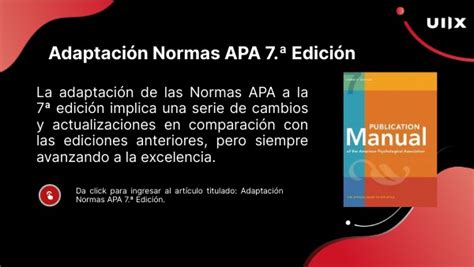 Dae M6 G3 U3 Adaptación Normas Apa 7 ª Edición