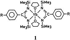 Ytterbium II Benzamidinates A New Class Of Highly Reactive Lanthanoid