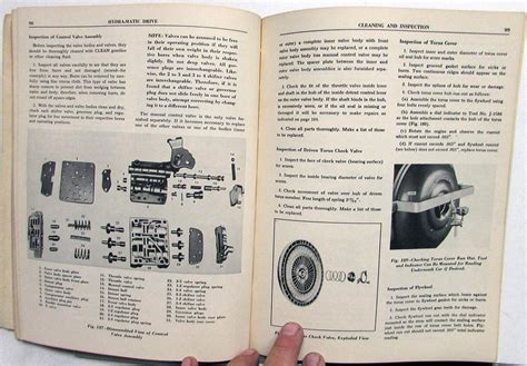 1948 Pontiac Dealer Hydra Matic Transmission Service Shop Repair Manual