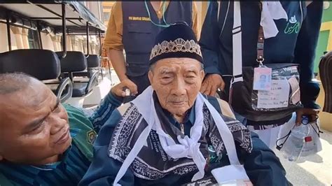 Mengenal Mbah Miskan Jemaah Haji Tertua Indonesia Yang Berusia 109