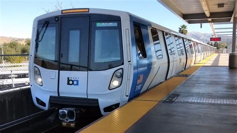 Bart 2023 Bombardier E Car 4293 On The Green Line 6 Car Fleet Of The