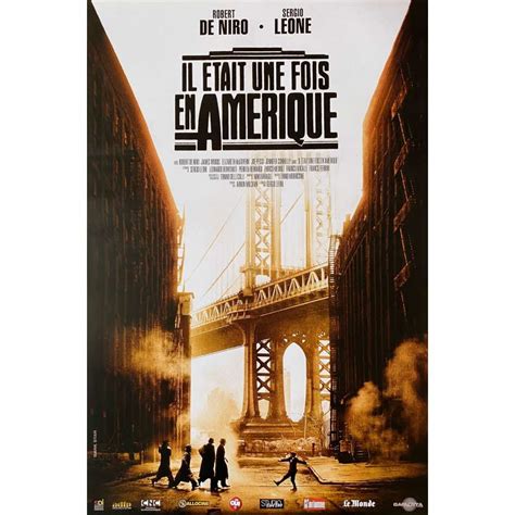 ONCE UPON A TIME IN AMERICA French Movie Poster - 15x21 in. - R2000