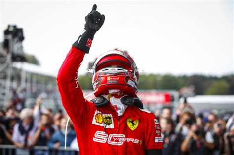 Charles Leclerc Dedicates Maiden F1 Victory To Anthoine Hubert Autodevot