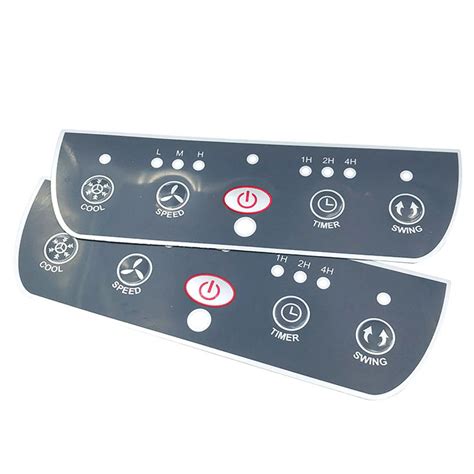 custom design acrylicplastic front panel  printing front panel