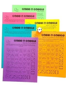 Grammar Games By Ciera Harris Teaching TPT