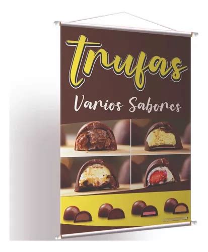 Kit 2 Placa Faixa Banner Trufas