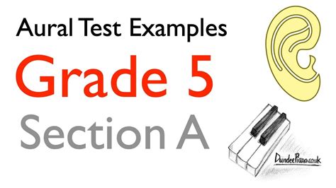 Aural Test Examples Grade Abrsm Section A Youtube