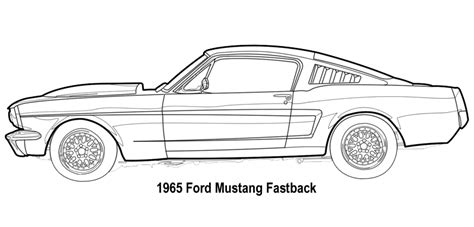 Dibujos Para Colorear De Carros Mustang Dibujos Para Colorear