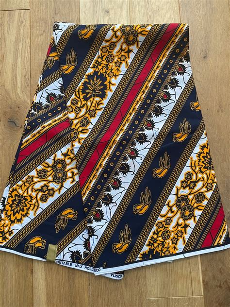 African Print Ankara Kente African Print Fabric By The Yard Etsy