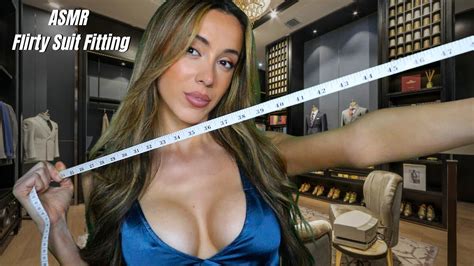 Asmr Flirty Suit Measuring Fitting Soft Spoken Youtube