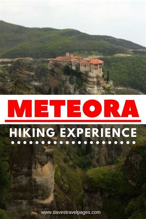 Meteora Hiking Tour - My experiences hiking in Meteora Greece # ...