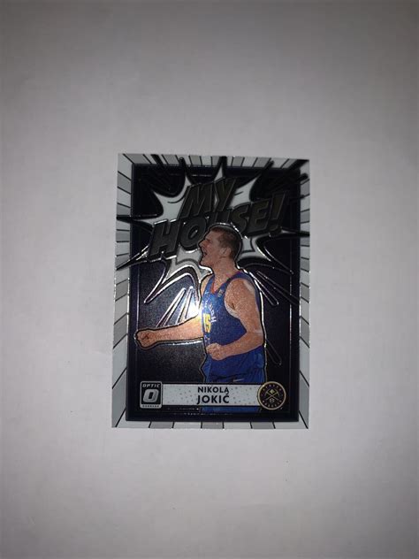 Mavin Nikola Jokic 2020 Donruss Optic My House Basketball Card 9