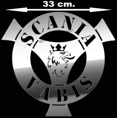 Scania Vabis Logo BIG Super Polished Stainless Steel 1 Pc - Etsy