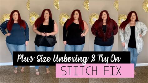 Stitch Fix Plus Size Unboxing And Try On Youtube