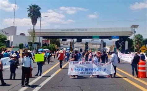 Cierran carreteras en región de Tehuacán Puebla Grupo Milenio