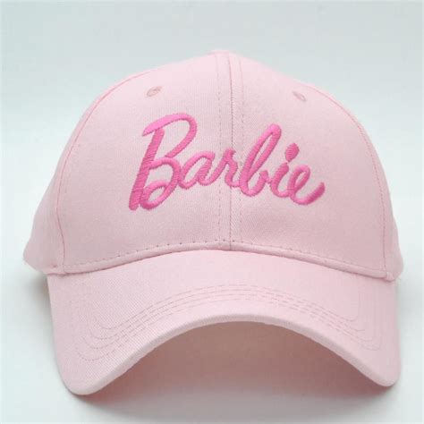 Kawaii Barbie Baseball Cap Anime Fashion Cartoon Summer Autumn Girls