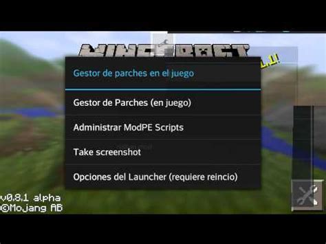 Como Instalar Mods En Minecraft Pe Youtube