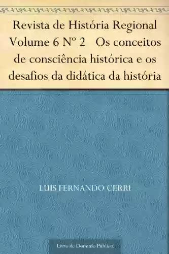 Pdf Revista De História Regional Volume 6 Nº 2 Os Conceitos De