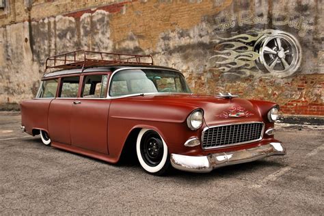 1955 Chevy Bel Air Wagon Hot Rod