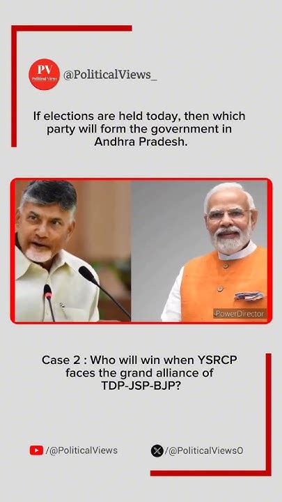 Andhra Pradesh Election 2024 Opinion Poll Ysrcp Vs Alliance Of Tdp