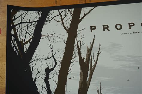 The Proposition - 2016 Ken Taylor poster movie/cinema MONDO 1st – Sold ...