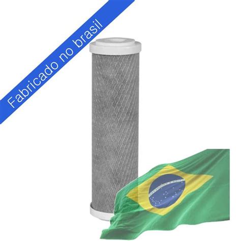 Refil Filtro Bebedouro Carv O Ativado Carbon Block Aquablock