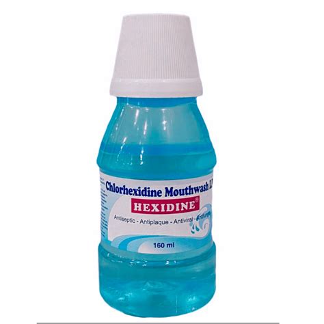 Chlorhexidine Mouthwash Antiseptic Antiplaque Antiviral Antifungal