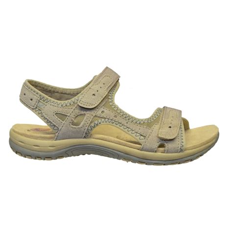 Earth Spirit Earth Spirit Tyler Nubuck Light Khaki N61 24122 Ladies